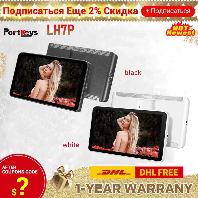 Portkeys LH7P  ī޶  , HD Ǯ ġ ũ, 3D LUT ʵ , 7 ġ 1000nits, 4K HDMI, 1920x1080